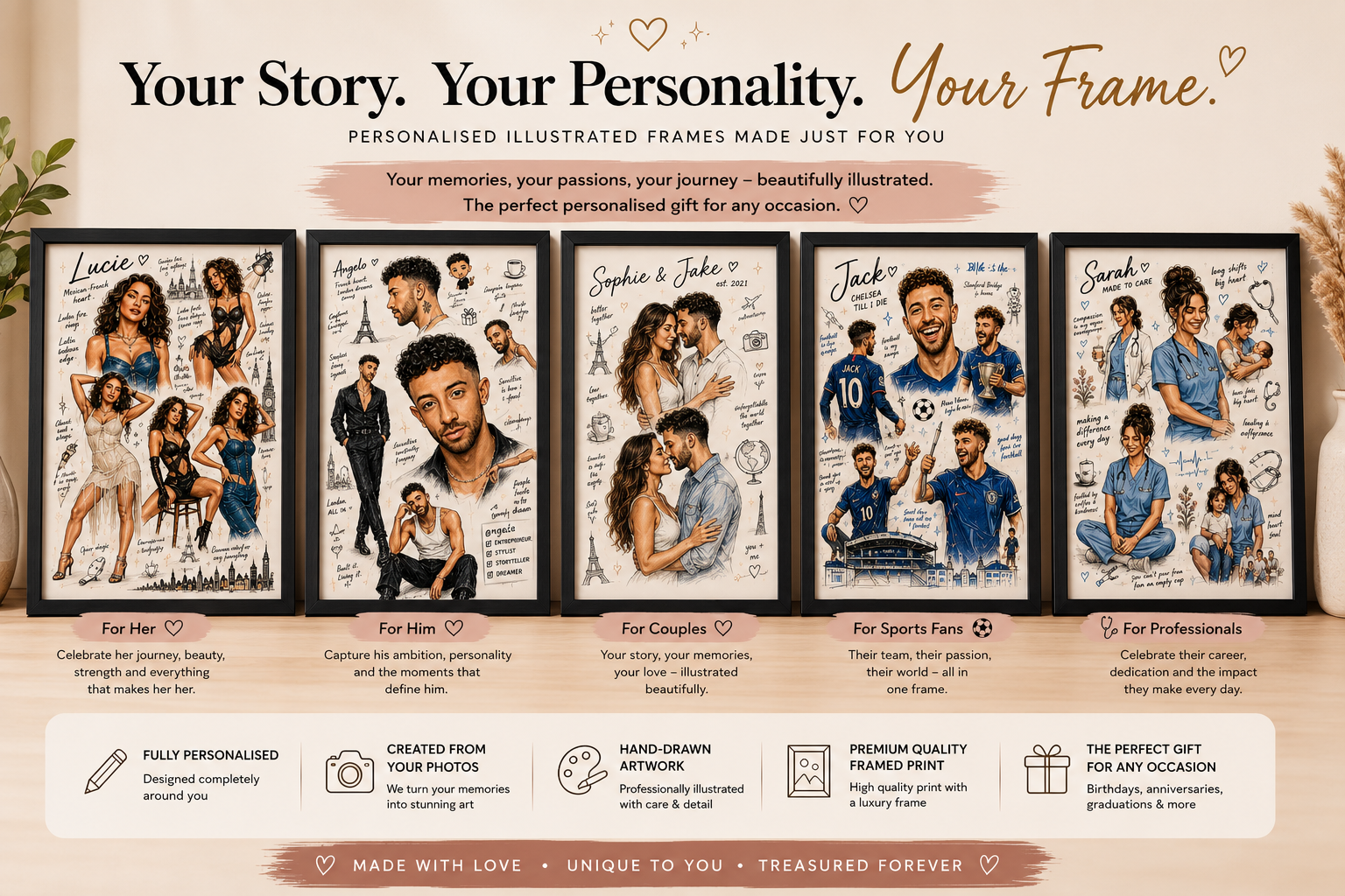 ✨ "Your Story, Framed"