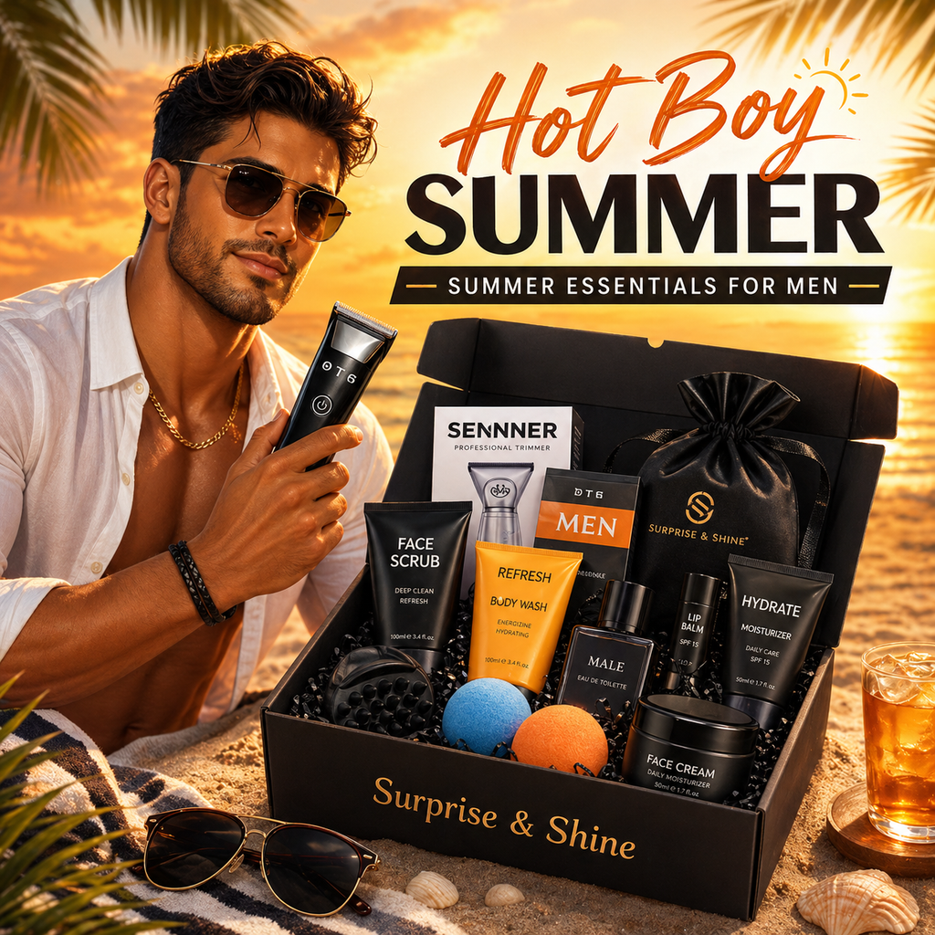 Hot Boy Summer Box - Men's Grooming Essentials Collection
